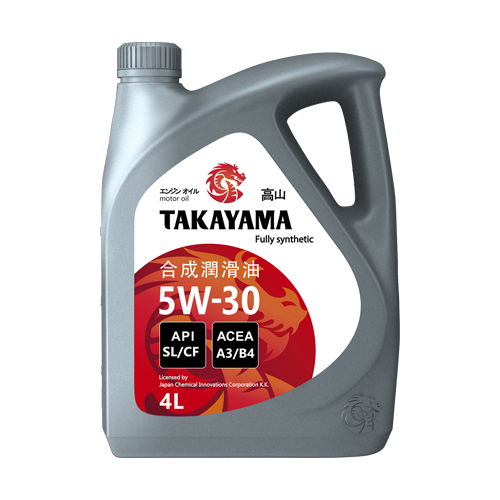 Масло моторное TAKAYAMA 5w30 синт. API SL/CF 4л